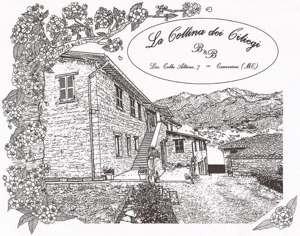 La Collina Dei Ciliegi Villa Камерино Екстериор снимка